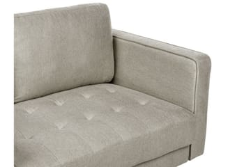 Babur Soffa 3-sits - Taupe/Mörkt trä - Möbler - Soffa - 3 sits soffa