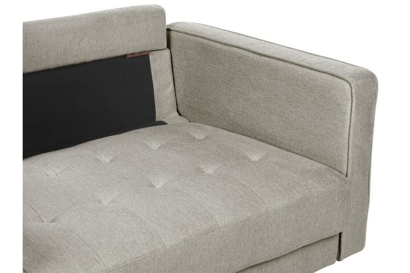 Babur Soffa 3-sits - Taupe/Mörkt trä - Möbler - Soffa - 3 sits soffa