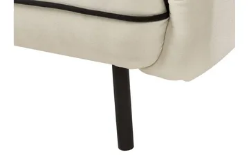 Balint Soffa 3-sits - Beige/Svart - Möbler - Soffa - 3 sits soffa