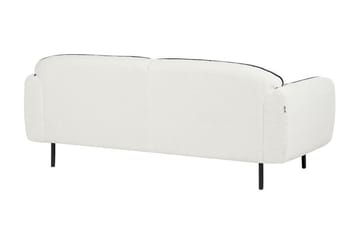 Balint Soffa 3-sits - Vit/Svart - Möbler - Soffa - 3 sits soffa
