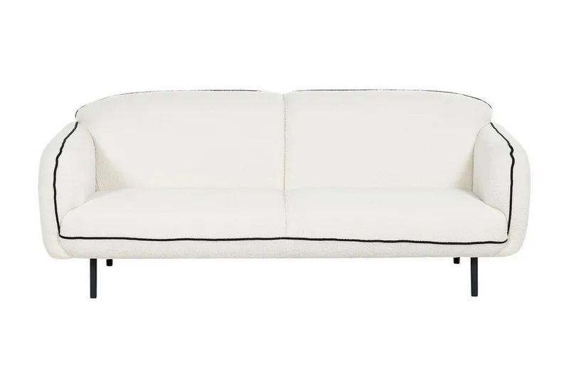 Balint Soffa 3-sits, Vit/Svart