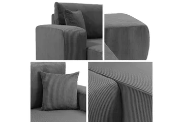 Barile Soffa Dubbeldivan 4-sits - Bl å - Möbler - Soffa - U-soffa