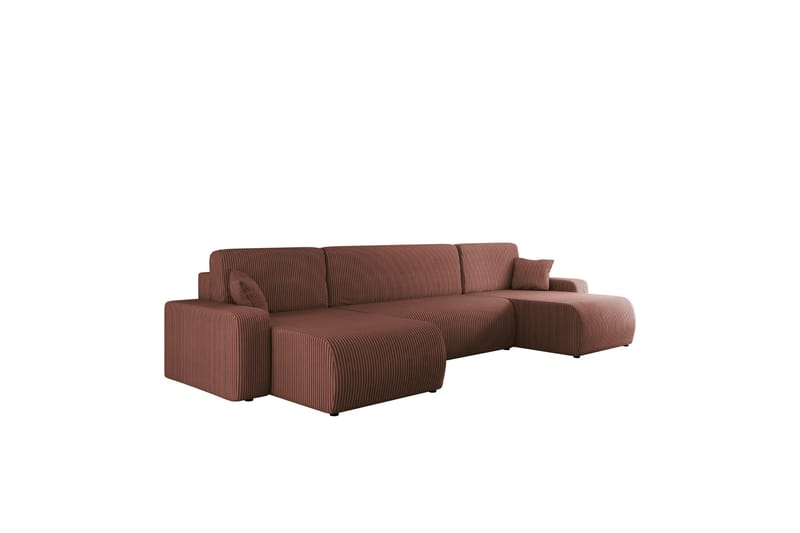 Barile Soffa Dubbeldivan 4-sits, Rosa