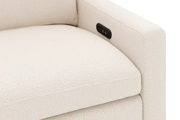 Barsele Hörnsoffa med Elektrisk Recliner 5-sits - Beige - Möbler - Soffa - Biosoffa & reclinersoffa