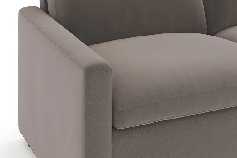 Barsele Hörnsoffa med Elektrisk Recliner 5-sits - Brun - Möbler - Soffa - Biosoffa & reclinersoffa