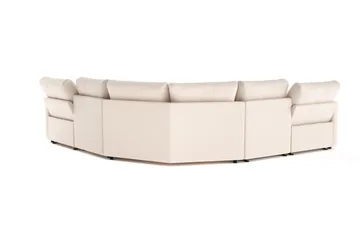 Barsele Hörnsoffa med Recliner 5-sits - Beige - Möbler - Soffa - Biosoffa & reclinersoffa