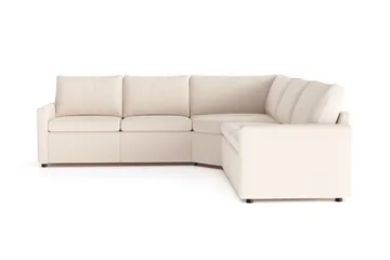 Barsele Hörnsoffa med Recliner 5-sits - Beige - Möbler - Soffa - Biosoffa & reclinersoffa