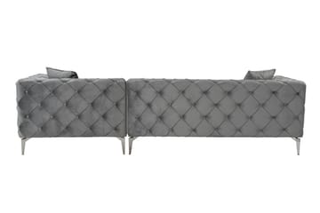 Beachport 3-sits Soffa med Divan Höger - Antracit - Möbler - Soffa - Divansoffa & schäslongsoffa - 3 sits soffa med divan