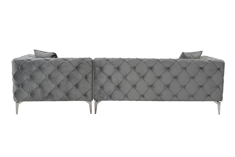 Beachport 3-sits Soffa med Divan Höger - Antracit - Möbler - Soffa - Divansoffa & schäslongsoffa - 3 sits soffa med divan