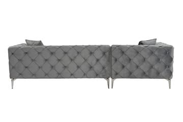 Beachport 3-sits Soffa med Divan Vänster - Antracit - Möbler - Soffa - Divansoffa & schäslongsoffa - 3 sits soffa med divan