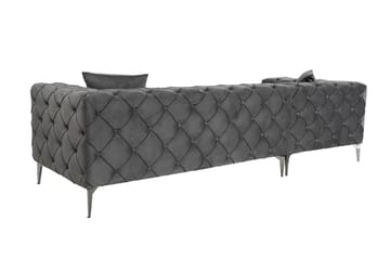 Beachport 3-sits Soffa med Divan Vänster - Antracit - Möbler - Soffa - Divansoffa & schäslongsoffa - 3 sits soffa med divan