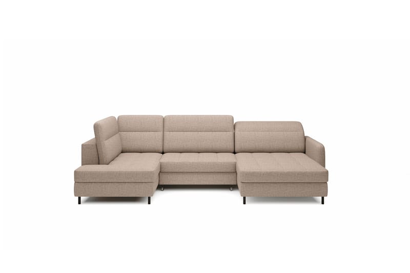 Berrto Soffa med Divan och Schäslong 5-sits - Beige - Möbler - Soffa - U-soffa
