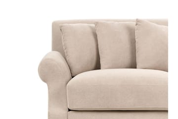 Bijan Soffa 2-sits - Beige/Mörkt trä - Möbler - Soffa - 2 sits soffa