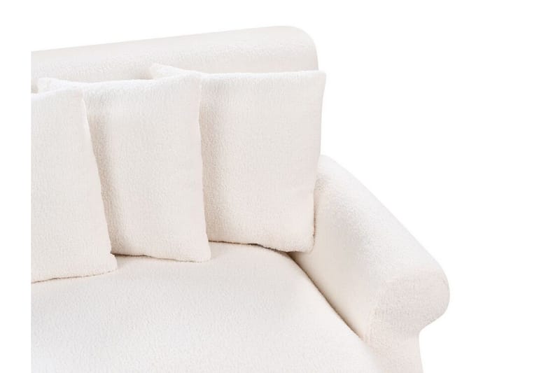 Bijan Soffa 2-sits - Vit/Mörkt trä - Möbler - Soffa - 2 sits soffa