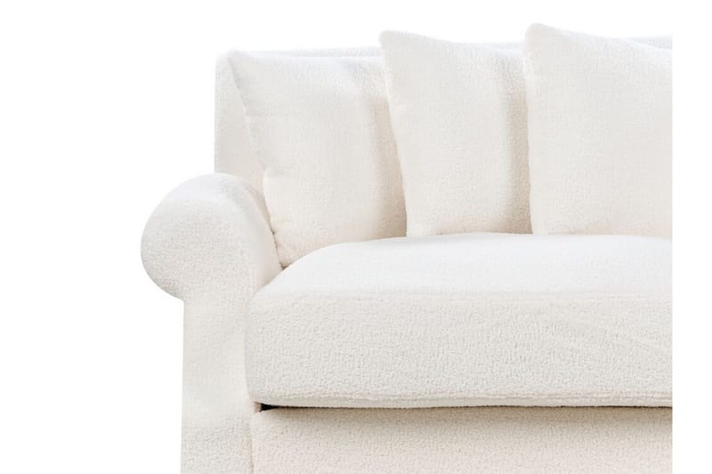 Bijan Soffa 2-sits - Vit/Mörkt trä - Möbler - Soffa - 2 sits soffa