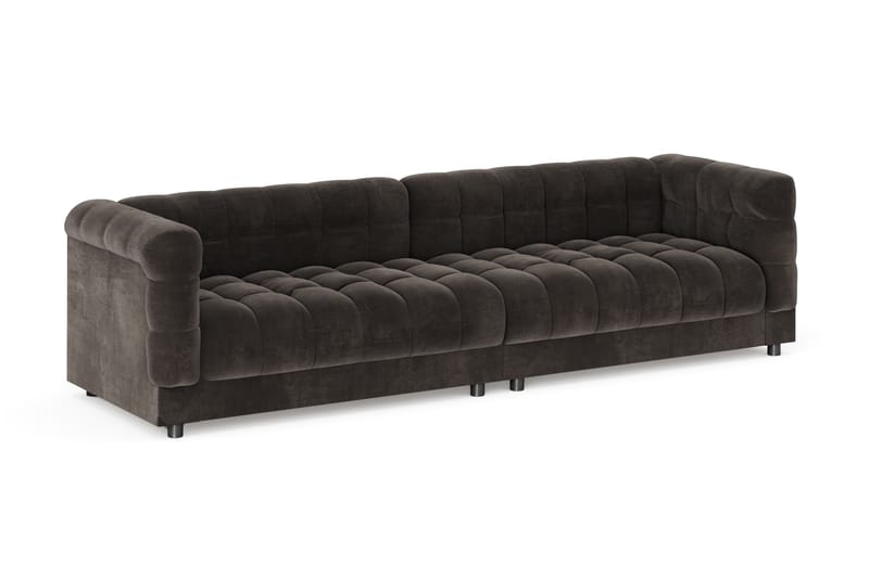 Billsta 4-sits Soffa - Mörkgrå - Möbler - Soffa - 4 sits soffa