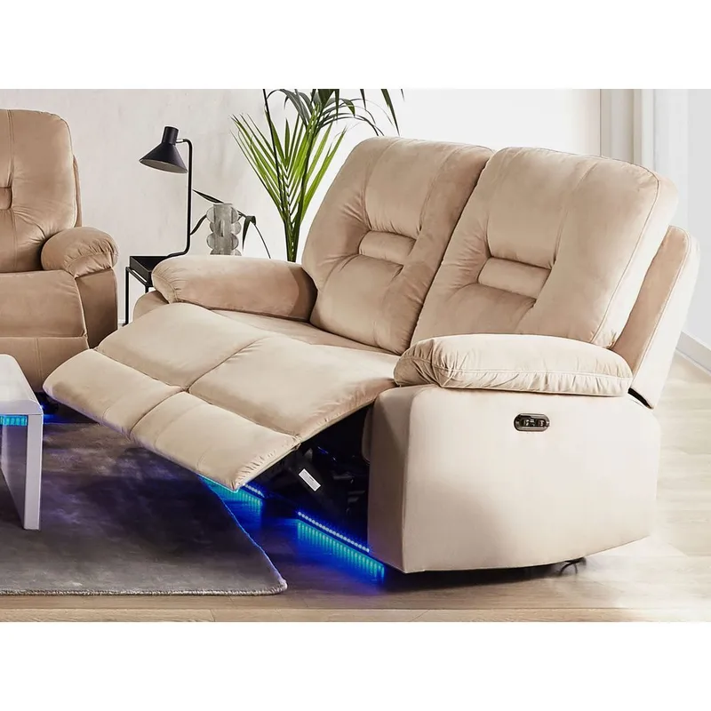 2-sits soffa Rovik - Beige - Möbler - Soffa - Biosoffa & reclinersoffa