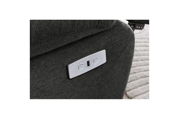 2-sitssoffa Lannilis Antracit, Tyg/Trä/Metall - Antracit, Tyg/Trä/Metall - Möbler - Soffa - Biosoffa & reclinersoffa