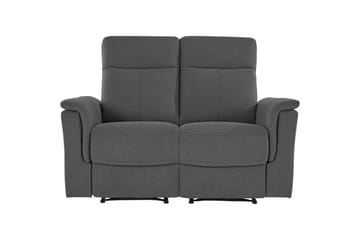 2-sitssoffa Southbrook Antracit, Tyg/Trä/Metall, Elektrisk vilstol - Antracit, Tyg/Trä/Metall, Elektrisk vilstol - Möbler - Soffa - Biosoffa & reclinersoffa