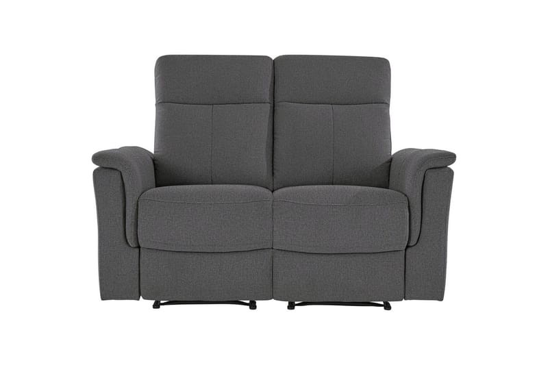 2-sitssoffa Southbrook Antracit, Tyg/Trä/Metall, Elektrisk vilstol - Antracit, Tyg/Trä/Metall, Elektrisk vilstol - Möbler - Soffa - Biosoffa & reclinersoffa