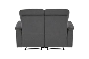 2-sitssoffa Southbrook Antracit, Tyg/Trä/Metall, Manuell vilstol - Antracit, Tyg/Trä/Metall, Manuell vilstol - Möbler - Soffa - Biosoffa & reclinersoffa