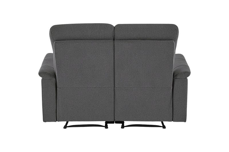 2-sitssoffa Southbrook Antracit, Tyg/Trä/Metall, Manuell vilstol - Antracit, Tyg/Trä/Metall, Manuell vilstol - Möbler - Soffa - Biosoffa & reclinersoffa