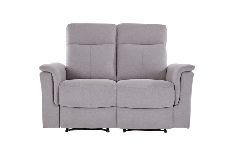 2-sitssoffa Southbrook Ljusgrå, Tyg/Trä/Metall, Elektrisk vilstol - Ljusgrå, Tyg/Trä/Metall, Elektrisk vilstol - Möbler - Soffa - Biosoffa & reclinersoffa