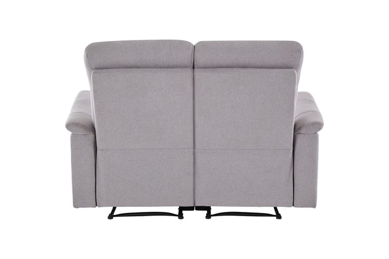 2-sitssoffa Southbrook Ljusgrå, Tyg/Trä/Metall, Elektrisk vilstol - Ljusgrå, Tyg/Trä/Metall, Elektrisk vilstol - Möbler - Soffa - Biosoffa & reclinersoffa