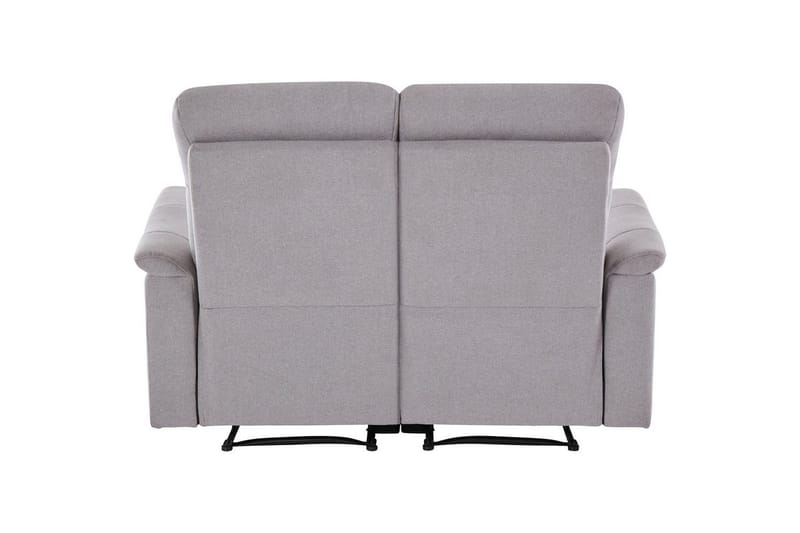 2-sitssoffa Southbrook Ljusgrå, Tyg/Trä/Metall, Elektrisk vilstol - Ljusgrå, Tyg/Trä/Metall, Elektrisk vilstol - Möbler - Soffa - Biosoffa & reclinersoffa