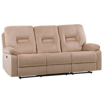 3-sits soffa Bergen - Beige - Möbler - Soffa - Biosoffa & reclinersoffa