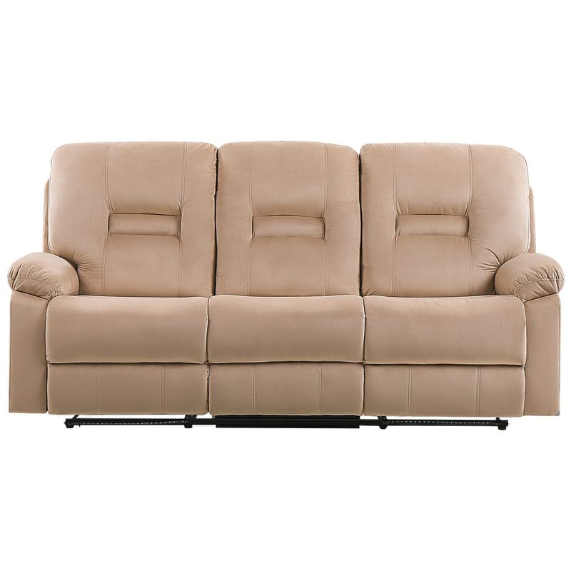 3-sits soffa Bergen - Beige - Möbler - Soffa - Biosoffa & reclinersoffa