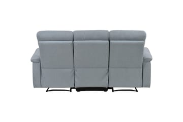3-sitssoffa Southbrook Ljusgrå, Tyg/Trä/Metall, Elektrisk vilstol - Ljusgrå, Tyg/Trä/Metall, Elektrisk vilstol - Möbler - Soffa - Biosoffa & reclinersoffa