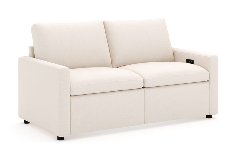 Barsele 2-sits Elektrisk Reclinersoffa - Beige - Möbler - Soffa - Biosoffa & reclinersoffa