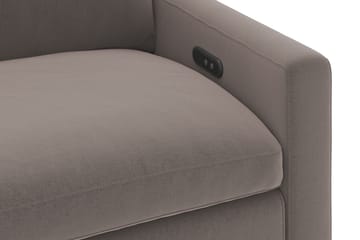 Barsele 2-sits Elektrisk Reclinersoffa - Brun - Möbler - Soffa - Biosoffa & reclinersoffa