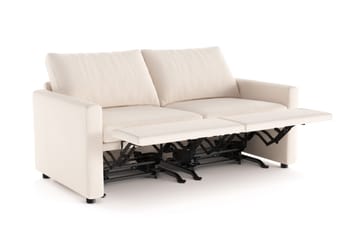Barsele 2-sits Reclinersoffa - Beige - Möbler - Soffa - Biosoffa & reclinersoffa