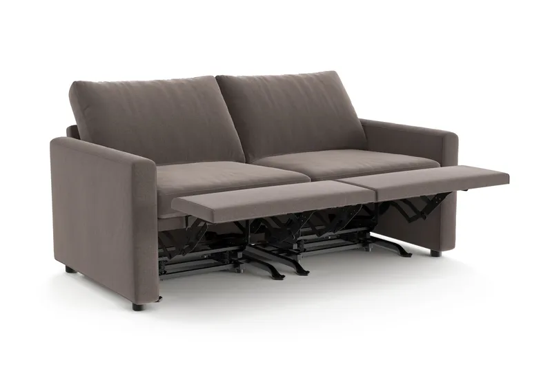 Barsele 2-sits Reclinersoffa - Brun - Möbler - Soffa - Biosoffa & reclinersoffa