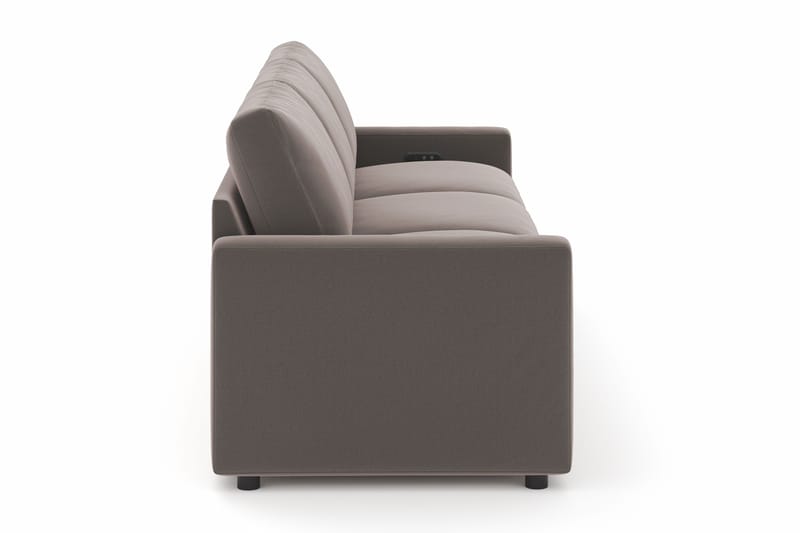 Barsele 3-sits Elektrisk Reclinersoffa - Brun - Möbler - Soffa - Biosoffa & reclinersoffa