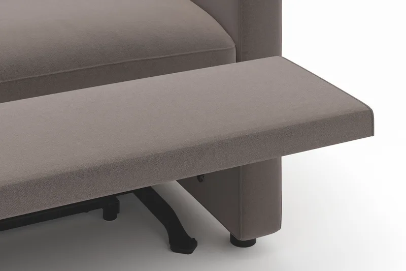 Barsele 3-sits Elektrisk Reclinersoffa - Brun - Möbler - Soffa - Biosoffa & reclinersoffa