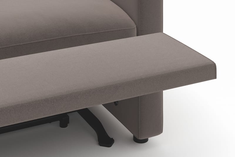 Barsele 3-sits Elektrisk Reclinersoffa - Brun - Möbler - Soffa - Biosoffa & reclinersoffa