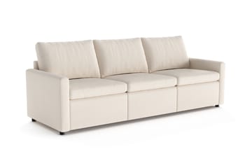 Barsele 3-sits Reclinersoffa - Beige - Möbler - Soffa - Biosoffa & reclinersoffa