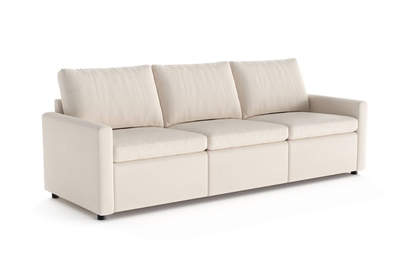 Barsele 3-sits Reclinersoffa - Beige - Möbler - Soffa - Biosoffa & reclinersoffa