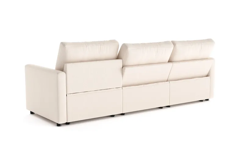 Barsele 3-sits Reclinersoffa - Beige - Möbler - Soffa - Biosoffa & reclinersoffa