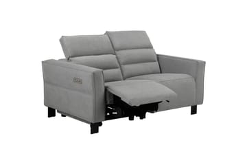 Carpari Reclinersoffa 2-sits - Grå - Möbler - Soffa - Biosoffa & reclinersoffa