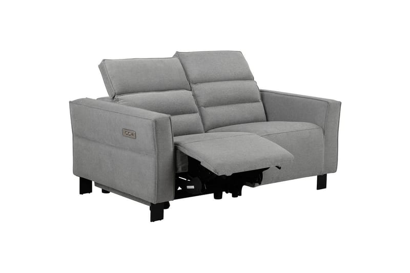 Carpari Reclinersoffa 2-sits - Grå - Möbler - Soffa - Biosoffa & reclinersoffa
