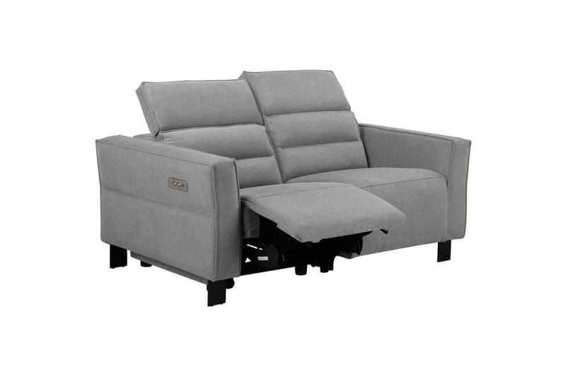 Carpari Reclinersoffa 2-sits - Grå - Möbler - Soffa - Biosoffa & reclinersoffa