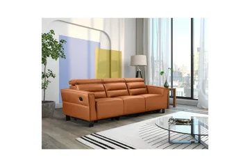 Carpari Reclinersoffa 3-sits - Brun - Möbler - Soffa - Biosoffa & reclinersoffa