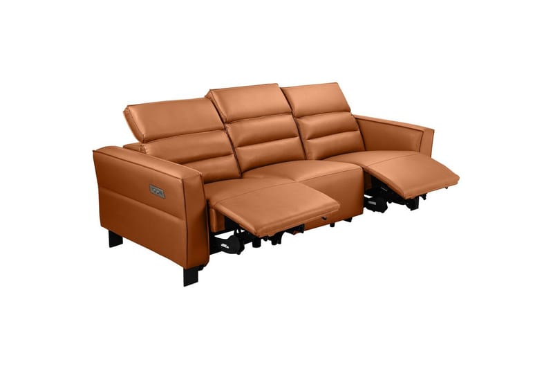 Carpari Reclinersoffa 3-sits - Brun - Möbler - Soffa - Biosoffa & reclinersoffa