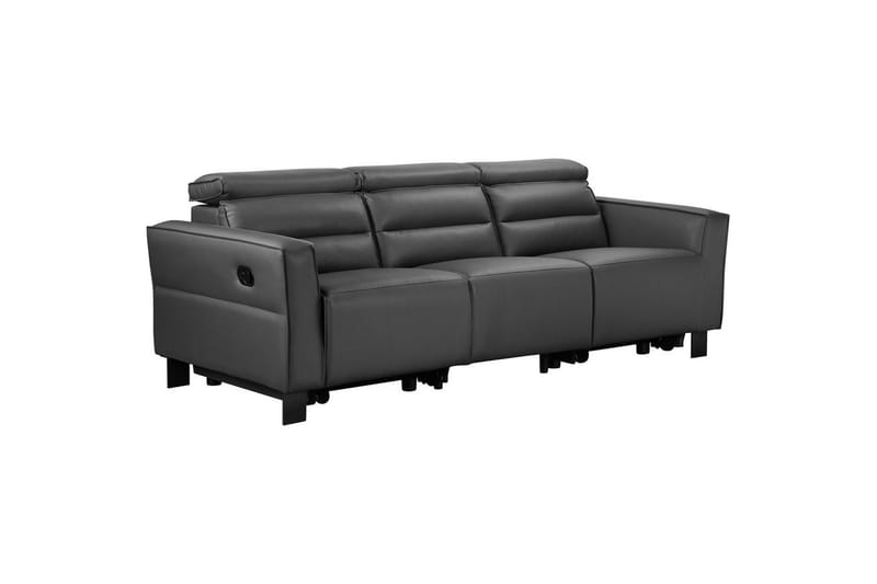 Carpari Reclinersoffa 3-sits - Grå - Möbler - Soffa - Biosoffa & reclinersoffa