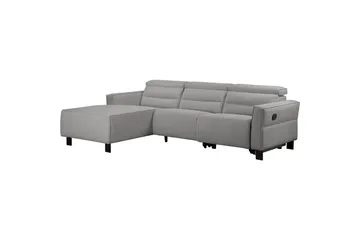 Carpari Reclinersoffa 3-sits - Grå - Möbler - Soffa - Biosoffa & reclinersoffa