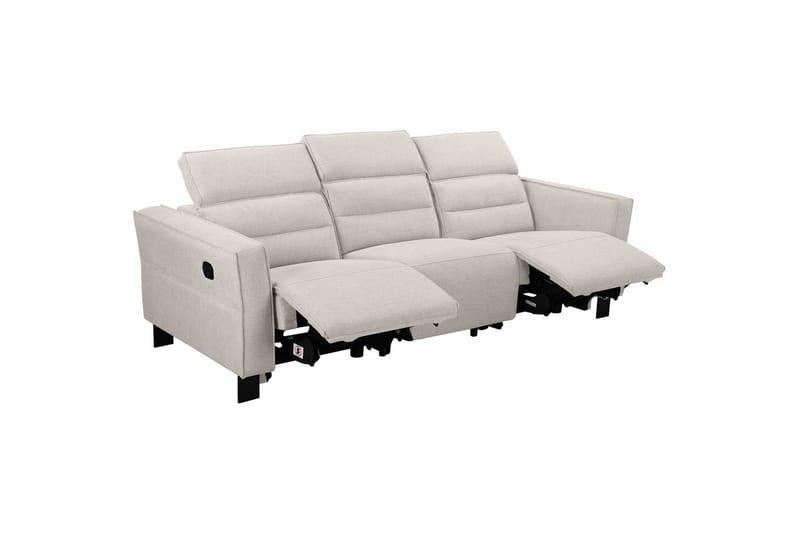 Carpari Reclinersoffa 3-sits - Vit - Möbler - Soffa - Biosoffa & reclinersoffa